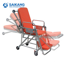 SKB039(E) Hospital Convenient Ambulance Medical Stretcher Trolley